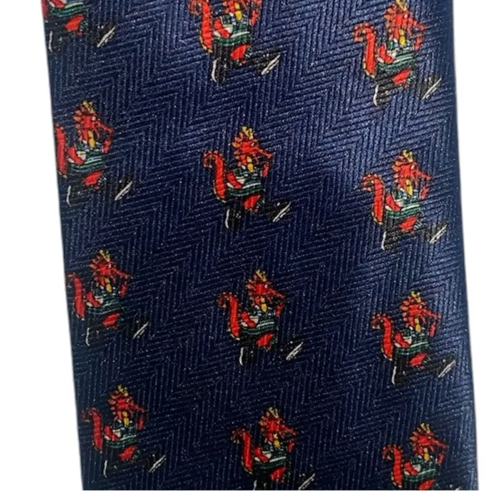 RUGBY World Cup 1997 Official Neckwear Mens Navy Blue Tie